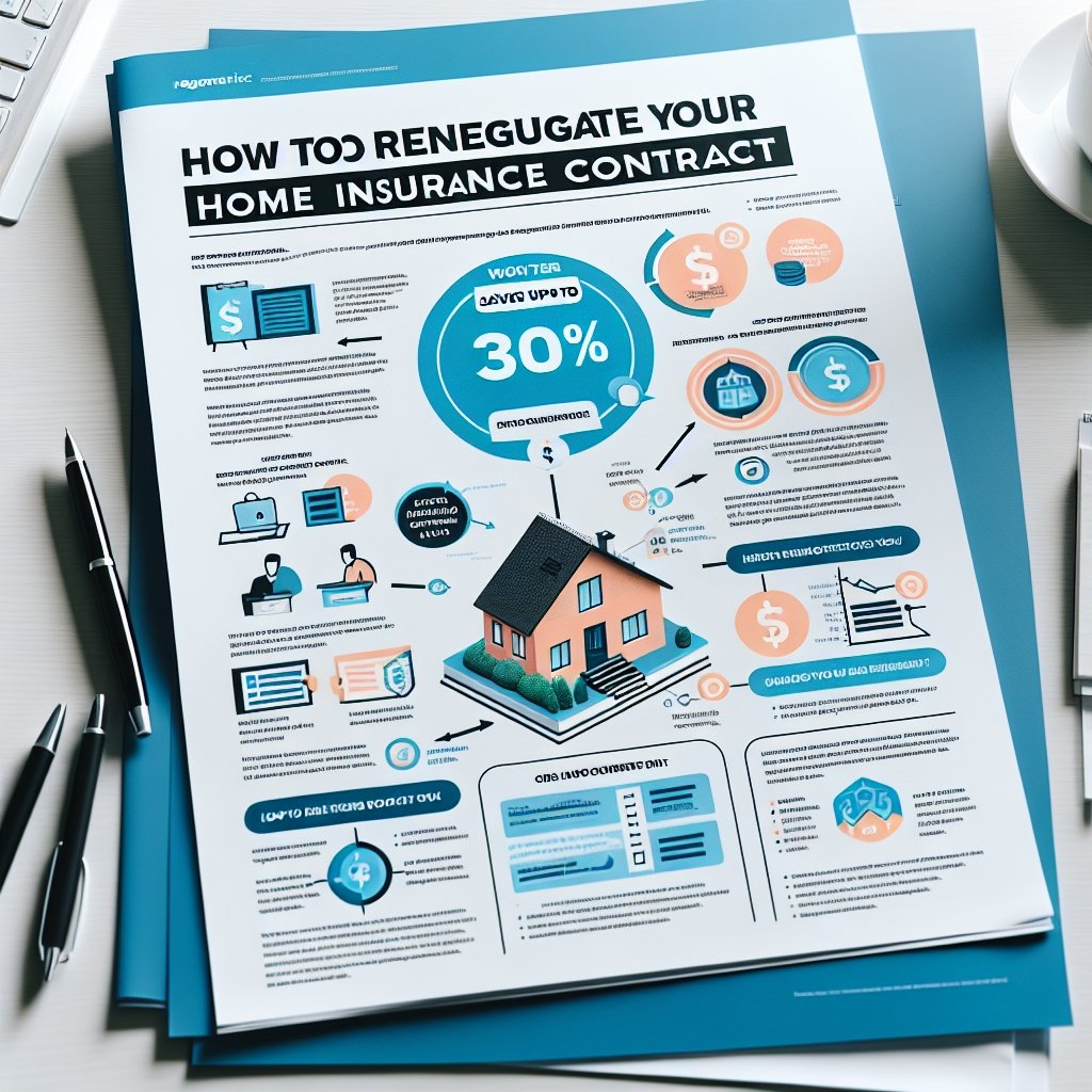 Comment renégocier vos contrats d’assurance habitation pour économiser jusqu’à 30%