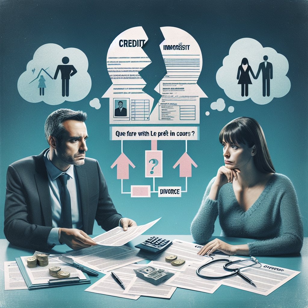 Credit immobilier et divorce : que faire avec le prêt en cours ?