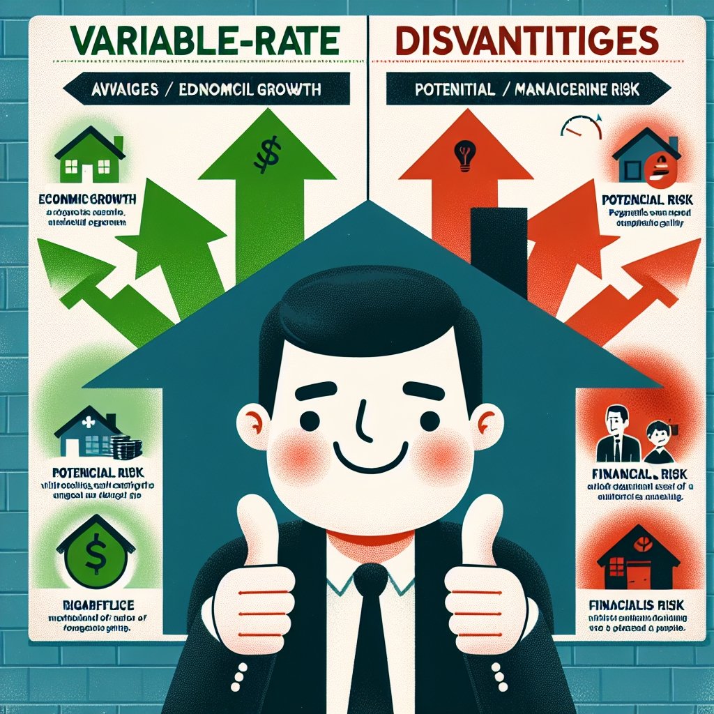 Les Avantages et inconvénients des prêts immobiliers à taux variable